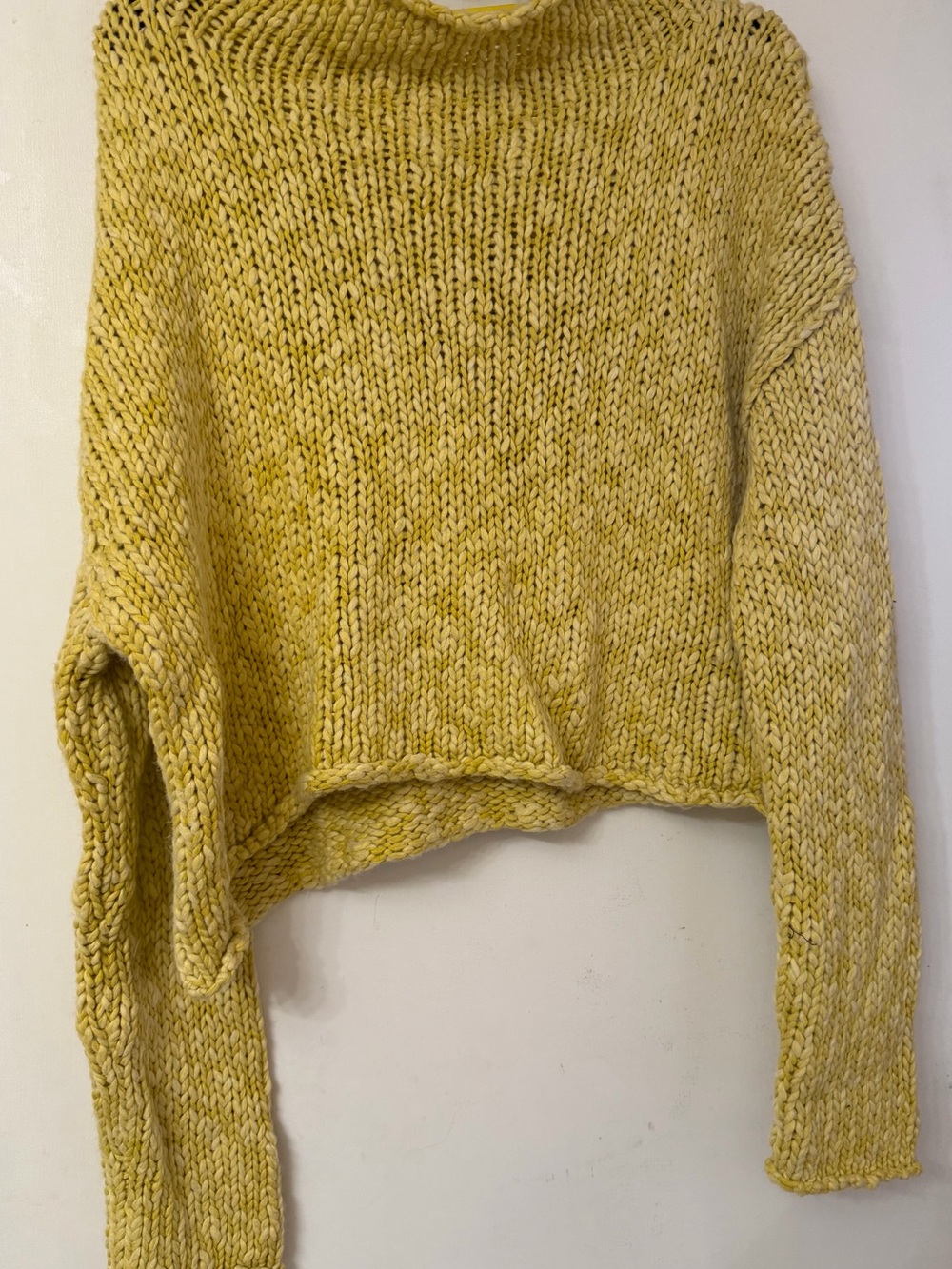 Free People Opal Rollneck Knit Sweater in Mango Mint - Picture 8 of 9
